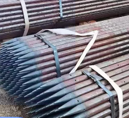 合肥超前小导管预埋钢管出尖打孔焊倒刺无缝焊管厂